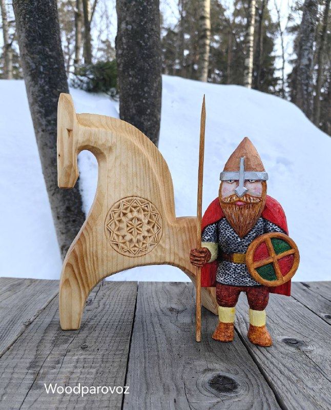 Творческая мастерская «Woodparovoz» — фото из Telegram, 23 февраля 2026